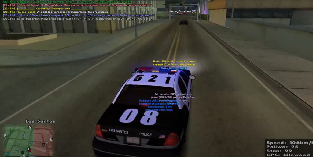 Pościg w GTA San Andreas